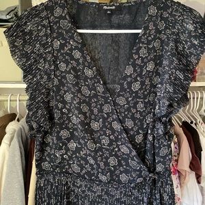 Madewell Floral Blouse